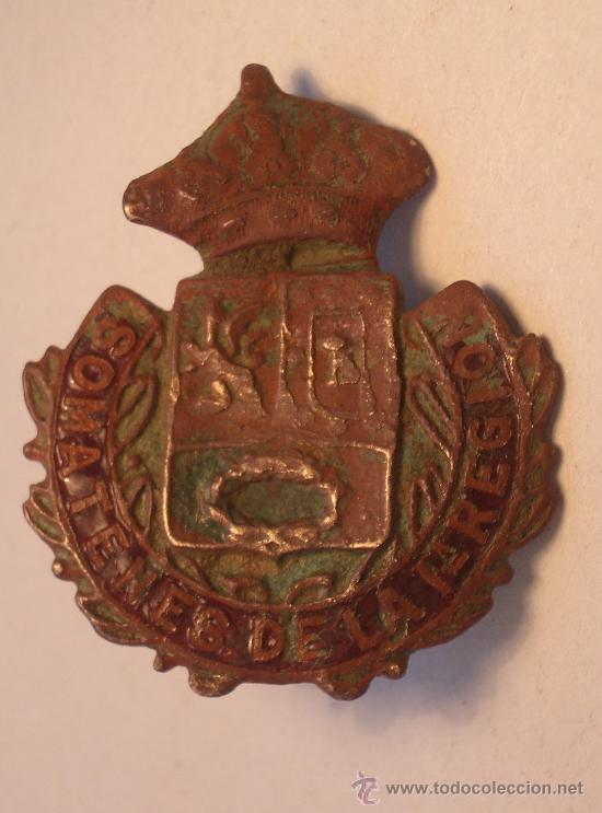 Militaria: Pin-colgante Somatenes de la 1&ordf; Regi&oacute;n.