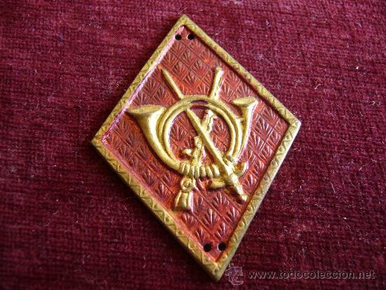 Militaria: Rombo antiguo de infanter&iacute;a espa&ntilde;ola
