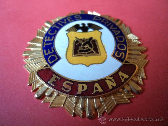 Placa Detectives Privados Espana Sold Through Direct Sale