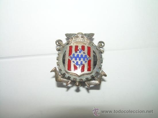 Militaria: ANTIGUA INSIGNIA ESMALTADA DE PLATA. - Foto 1