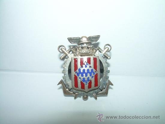 Militaria: ANTIGUA INSIGNIA ESMALTADA DE PLATA. - Foto 2