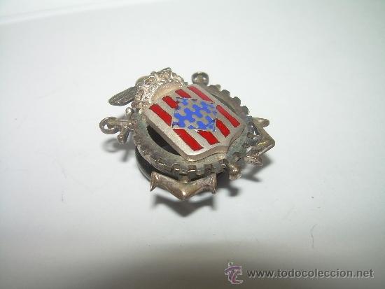 Militaria: ANTIGUA INSIGNIA ESMALTADA DE PLATA. - Foto 3