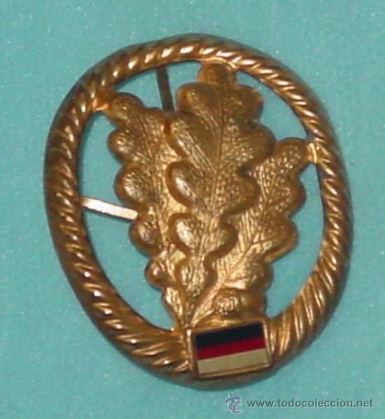 Militaria: emblema boina aleman - Foto 1