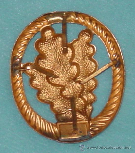 Militaria: emblema boina aleman - Foto 2