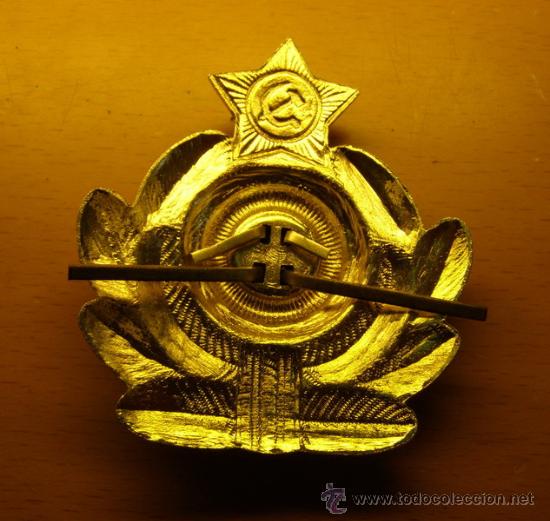 Militaria: Insignia de gorra, Marina Sovi&eacute;tica. - Foto 2