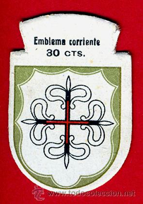 Militaria: EMBLEMA AUXILIO SOCIAL, ORDEN DE MONTESA , 30 CENTIMOS , ORIGINAL , F