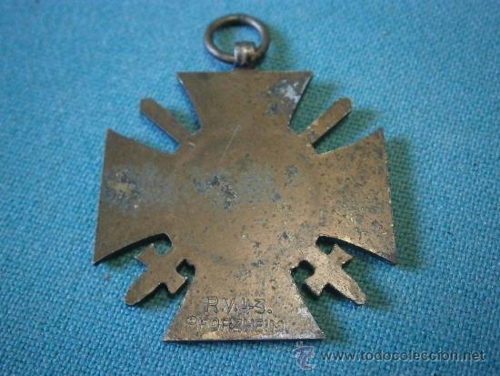 Militaria: Cruz de honor con espadas, marcada - Foto 2