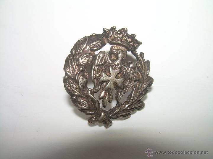 Militaria: ANTIGUA INSIGNIA DE PLATA. - Foto 1