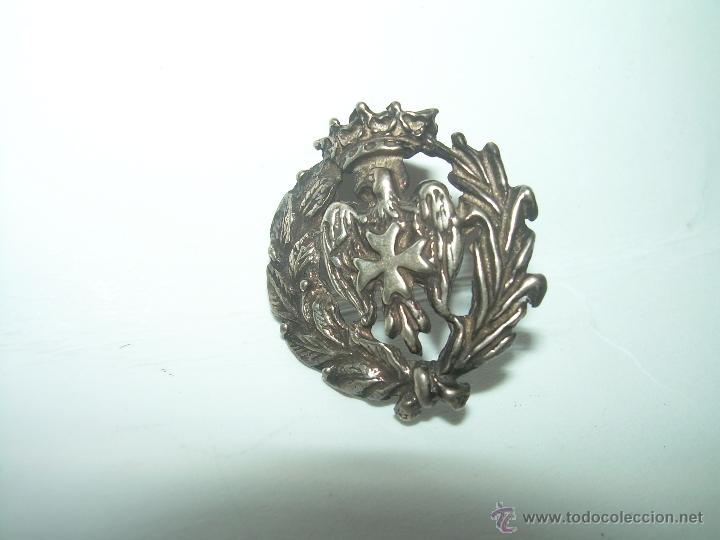 Militaria: ANTIGUA INSIGNIA DE PLATA. - Foto 2