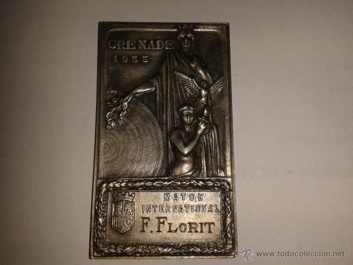 Militaria: Placa Grenade 1933, de 6 x 3,5cm - Foto 2