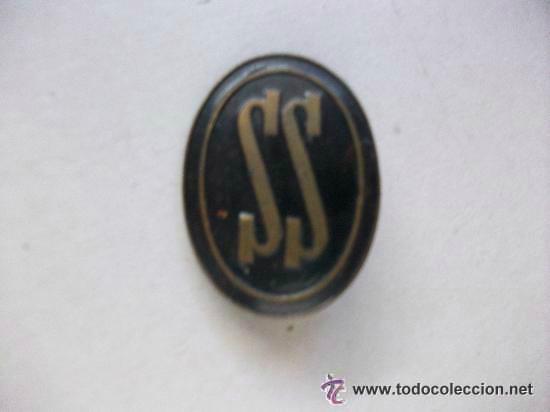 Militaria: EMBLEMA DEL SERVICIO SOCIAL DE LA FALANGE. FONDO NEGRO ...