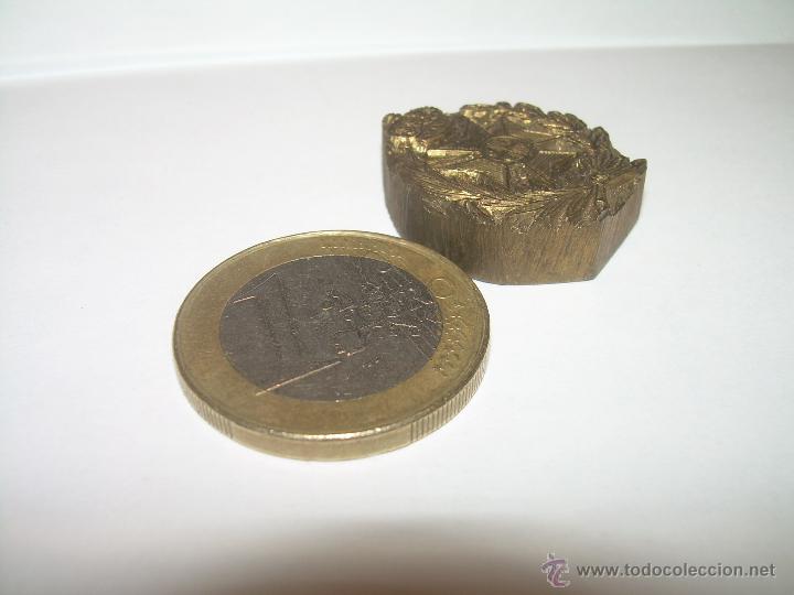 Militaria: ANTIGUO SELLO DE BRONCE. - Foto 5