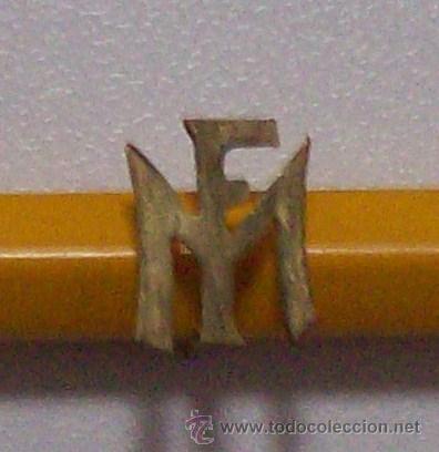 Militaria: LETRAS MF &iquest;MAESTRO DE FABRICA? - Foto 1