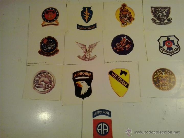 Militaria: 13 PEGATINAS DEL EJERCITO U.S.A - Foto 1
