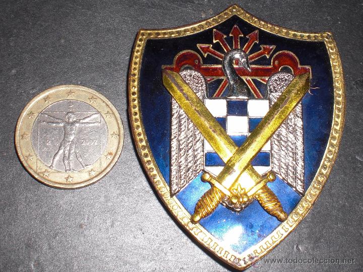 Militaria: placa Seu esmaltada - Foto 1