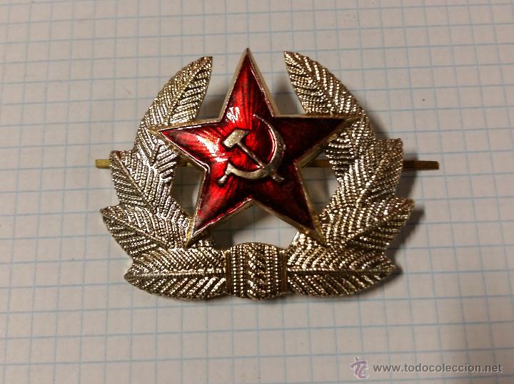 Militaria: Insignia para gorra de tropa - Foto 1