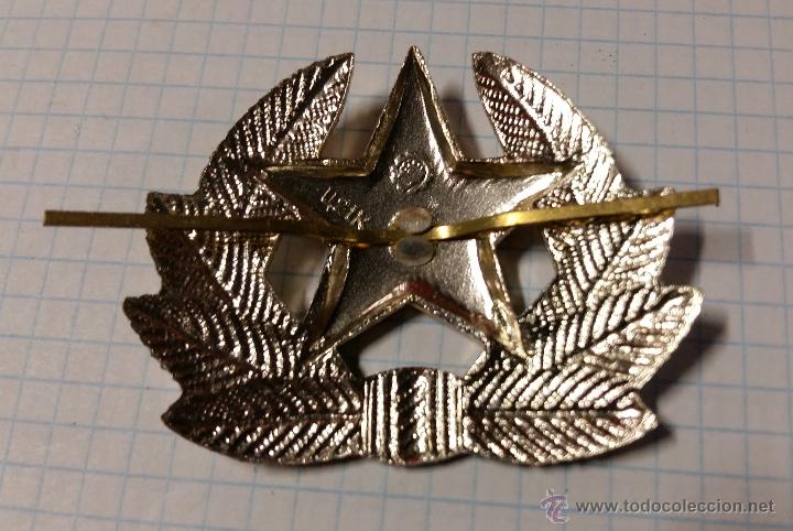 Militaria: Insignia para gorra de tropa - Foto 2