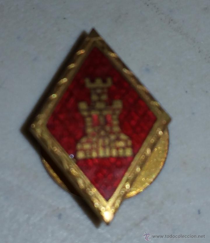 Militaria: INSIGNIA DE SOLAPA DE INGENIEROS - Foto 1