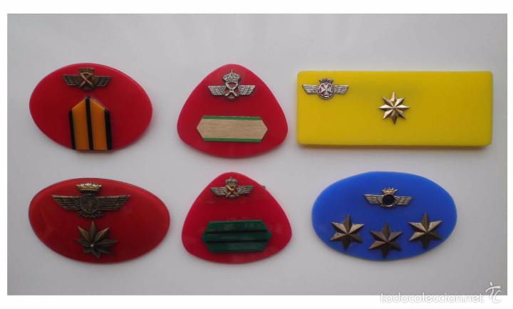 Militaria: DISTINTIVOS DEL EJ&Eacute;RCITO DEL AIRE. CHAPAS DE EMPLEO - Foto 1