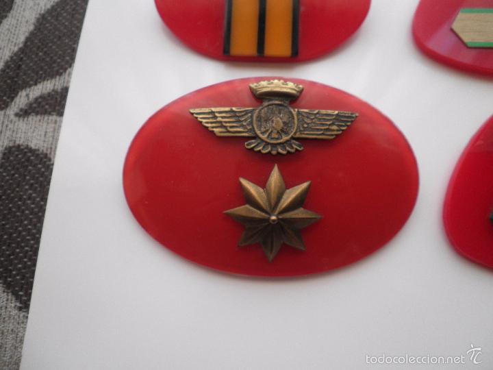 Militaria: DISTINTIVOS DEL EJ&Eacute;RCITO DEL AIRE. CHAPAS DE EMPLEO - Foto 2