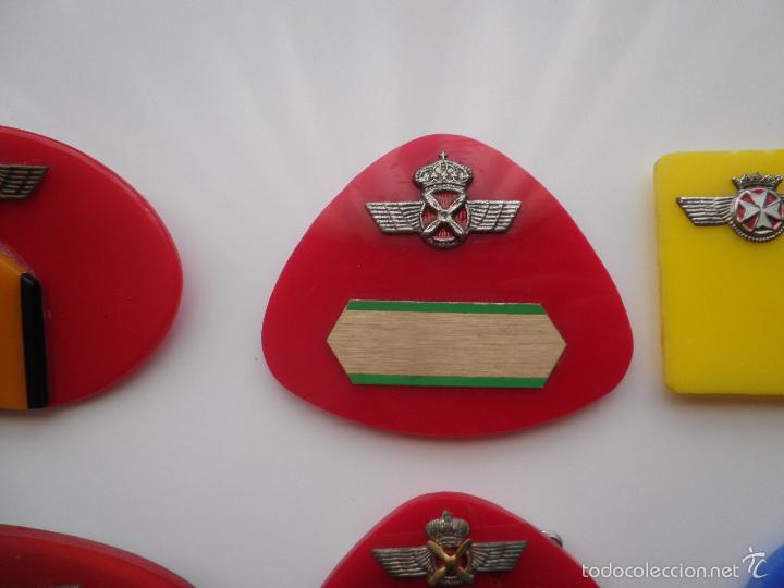 Militaria: DISTINTIVOS DEL EJ&Eacute;RCITO DEL AIRE. CHAPAS DE EMPLEO - Foto 4