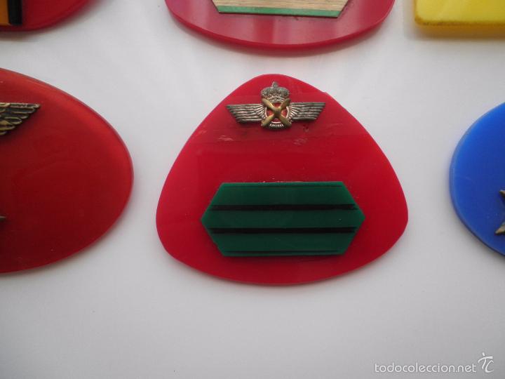 Militaria: DISTINTIVOS DEL EJ&Eacute;RCITO DEL AIRE. CHAPAS DE EMPLEO - Foto 5