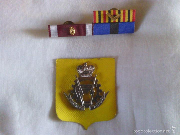 Militaria: 2 insignias militares del Ej&eacute;rcito Belga - Foto 1