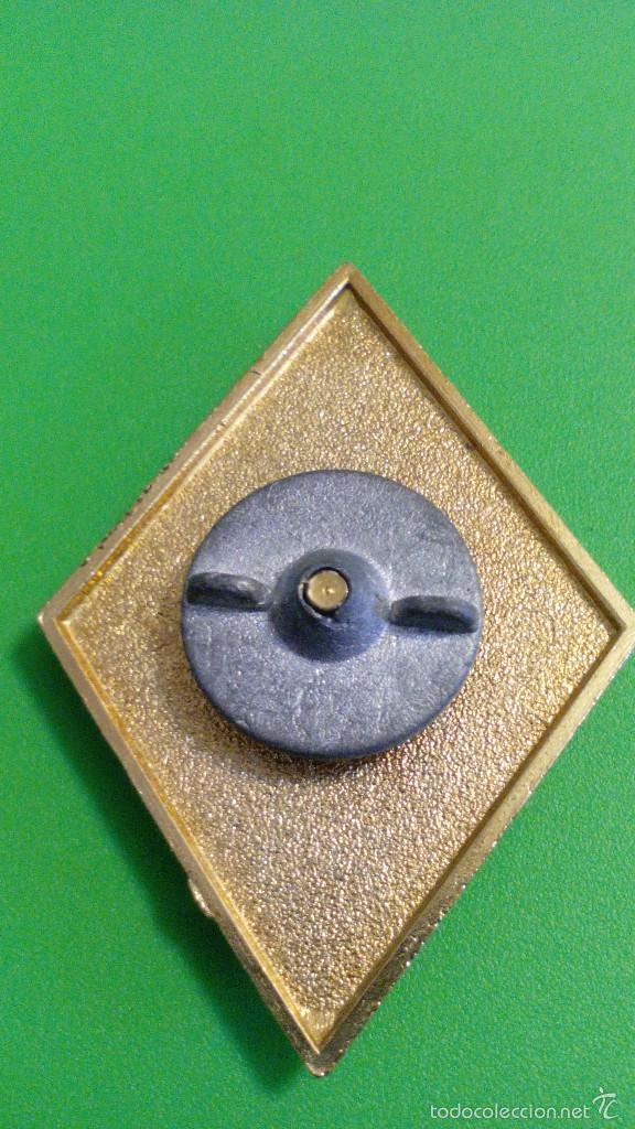 Militaria: ROMBO  ESMALTADO INFANTERIA - Foto 2