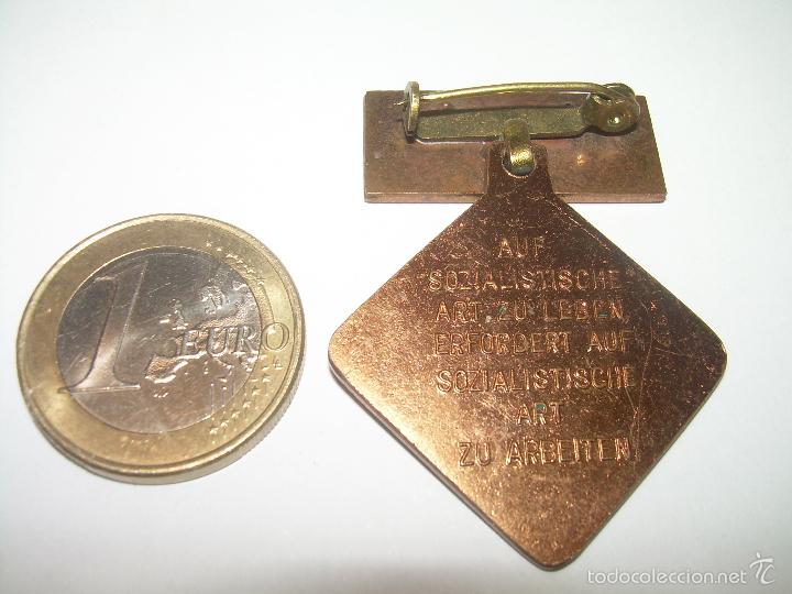 Militaria: ANTIGUA MEDALLA ESMALTADA - Foto 3