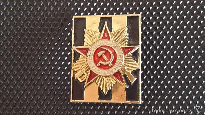 Militaria: INSIGNIA SOVIETICA ORIGINAL ( CON MARCAJE ) - Foto 1