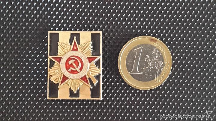 Militaria: INSIGNIA SOVIETICA ORIGINAL ( CON MARCAJE ) - Foto 3
