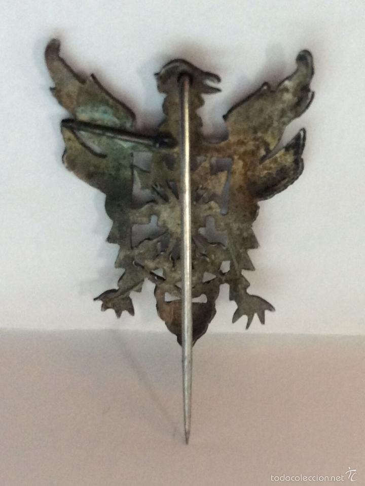 Militaria: ALFILER DE SOLAPA DE LA FALANGE - Foto 2