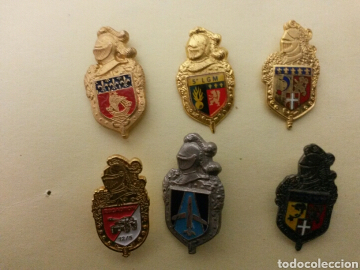 Militaria: 6 PINS INSIGNIA FRANCIA - Foto 1