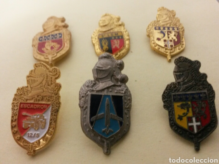 Militaria: 6 PINS INSIGNIA FRANCIA - Foto 2