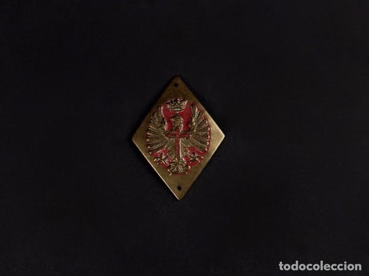 Militaria: ROMBO CORONA REAL EJ&Eacute;RCITO ESPA&Ntilde;OL - Foto 1
