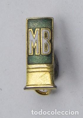 Militaria: PIN DE CARTUCHOS MB, MIDE 1,6 CMS. - Foto 1