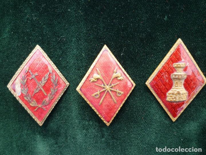 Militaria: LOTE ROMBOS MILITARES - Foto 1