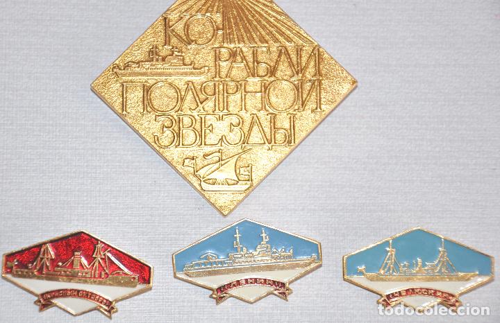 Militaria: Lote 14 insignias i pins sovieticas .Barcos i submarinas sovieticas . URSS. - Foto 5 - 78816145