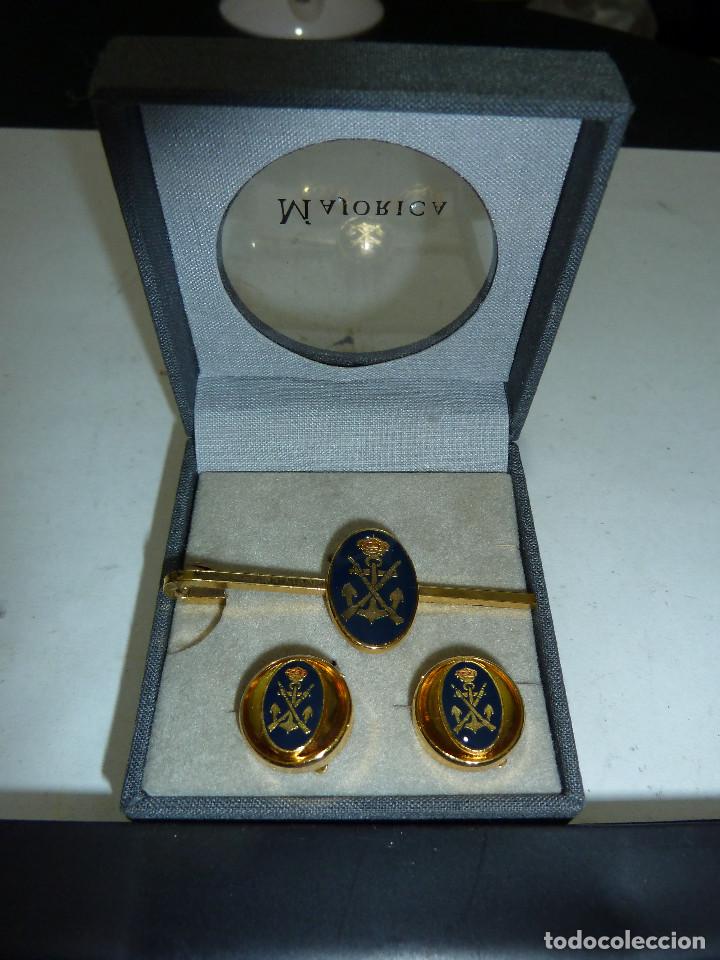 Militaria: PISACORBATAS Y GEMELOS DE LA MARINA - Foto 2
