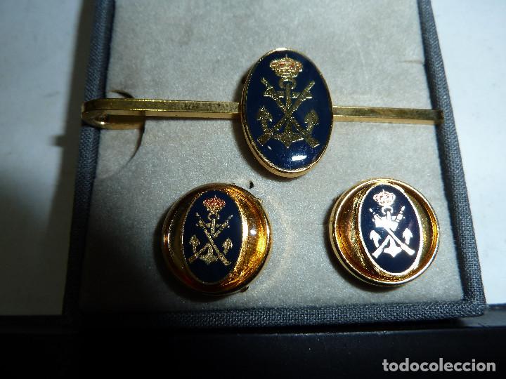 Militaria: PISACORBATAS Y GEMELOS DE LA MARINA - Foto 5