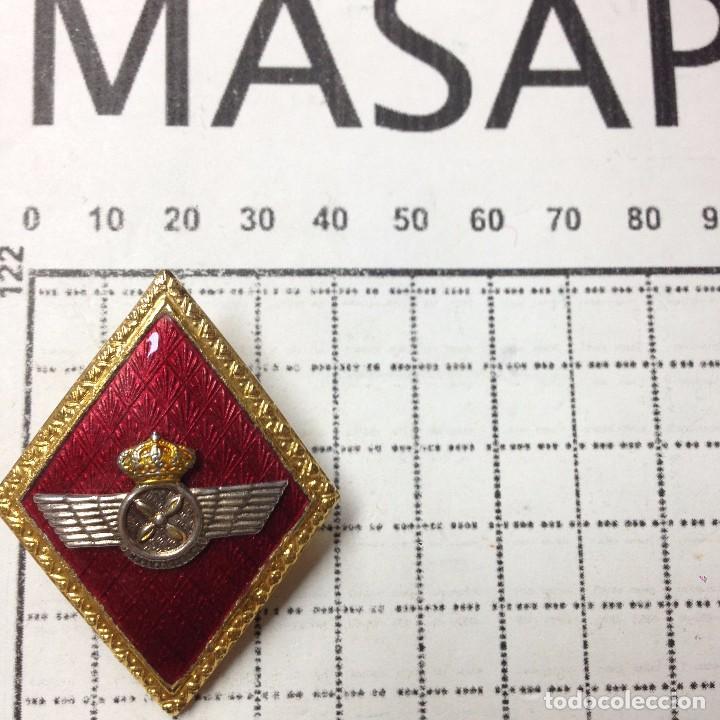 Militaria: Rombo de AVIACI&Oacute;N esmaltado del ejercito del aire