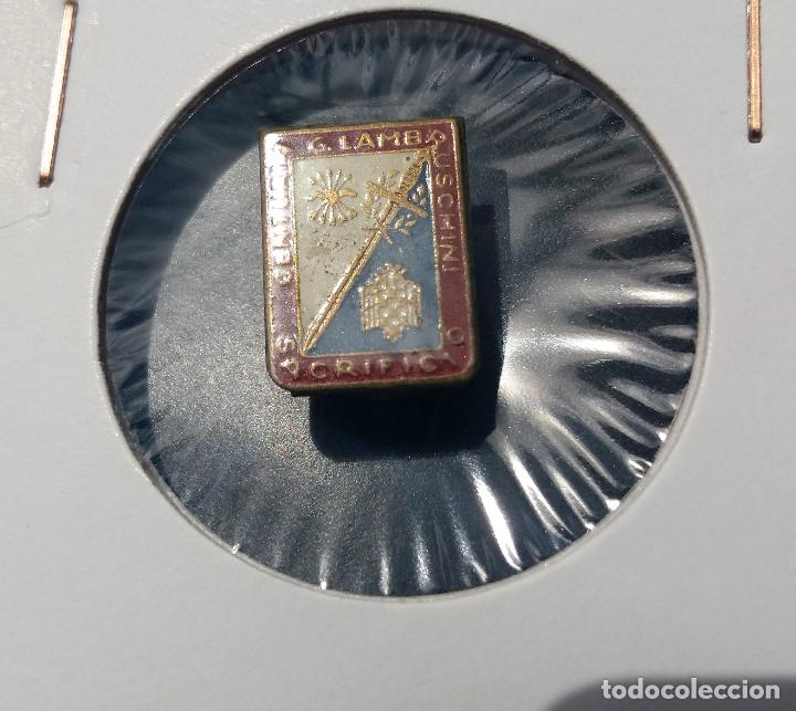 Militaria: insignia ojal centuria G. Lambruschini - Foto 1