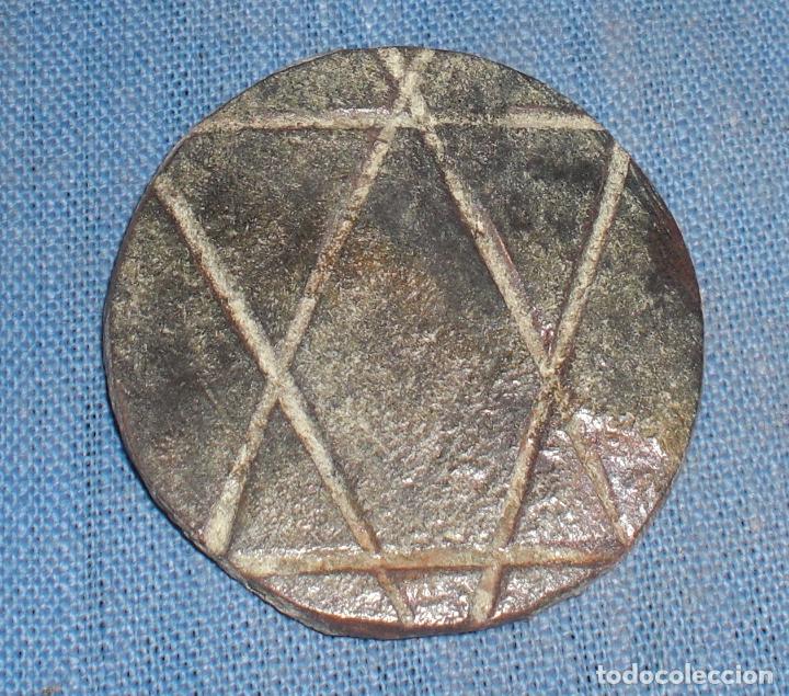 Militaria: Chapa artesanal regulares guerra civil