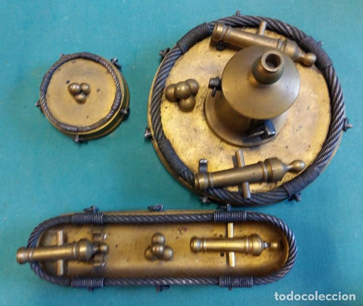 Militaria: Conjunto de tintero de Artiller&iacute;a - Foto 1