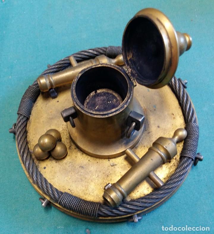 Militaria: Conjunto de tintero de Artiller&iacute;a - Foto 5