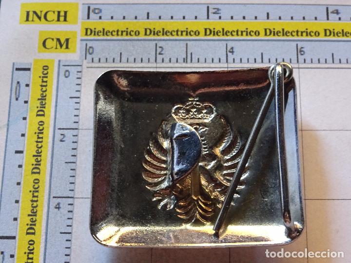 Militaria: HEBILLA MILITAR. EJ&Eacute;RCITO DE TIERRA. PLATEADA. - Foto 2