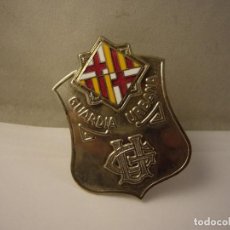 Militaria: PLACA GUARDIA URBANA DE BARCELONA. Lote 193334650