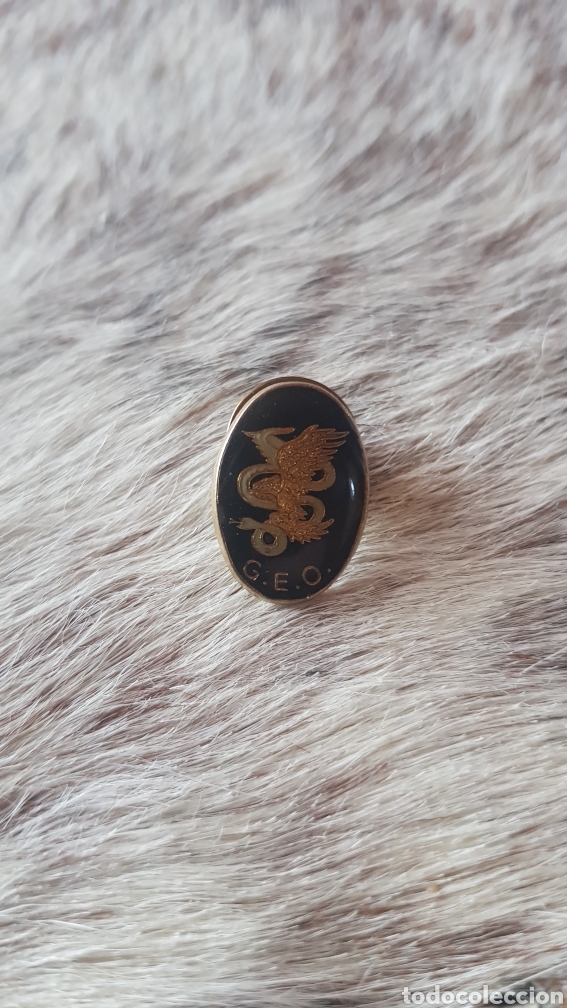 Militaria: Insignia o pinn GEO Grupo Especial de Operaciones de la Polic&iacute;a Nacional