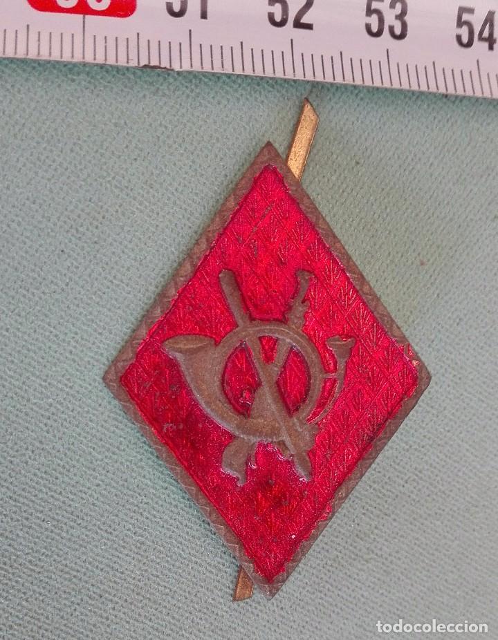 Militaria: Insignia militar rombo infanter&iacute;a