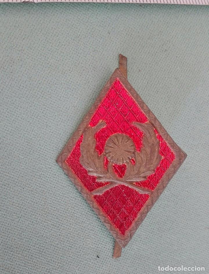 Militaria: Insignia militar rombo intendencia